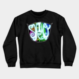 Shiny Crewneck Sweatshirt